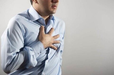 ból w klatce piersiowej jako objaw osteochondrozy piersi