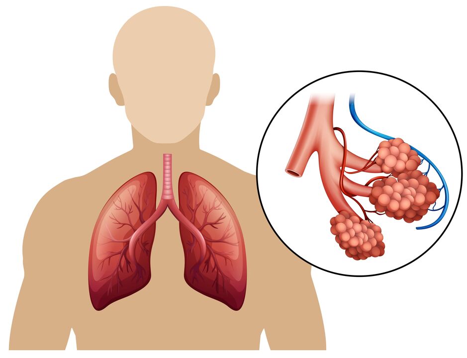 zapalenie płuc i ból między łopatkami